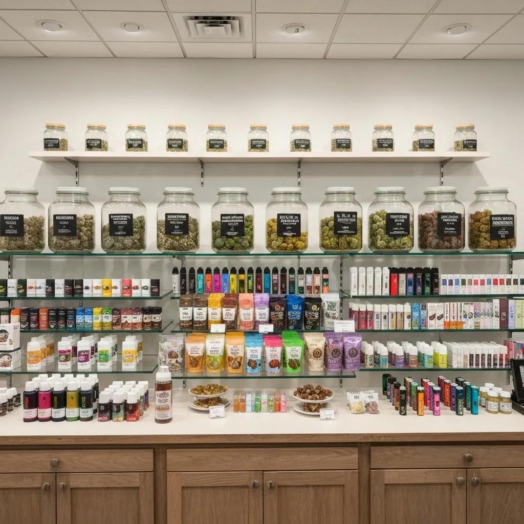 Customers engaging with budtenders in a cannabis dispensary, highlighting positive experiences