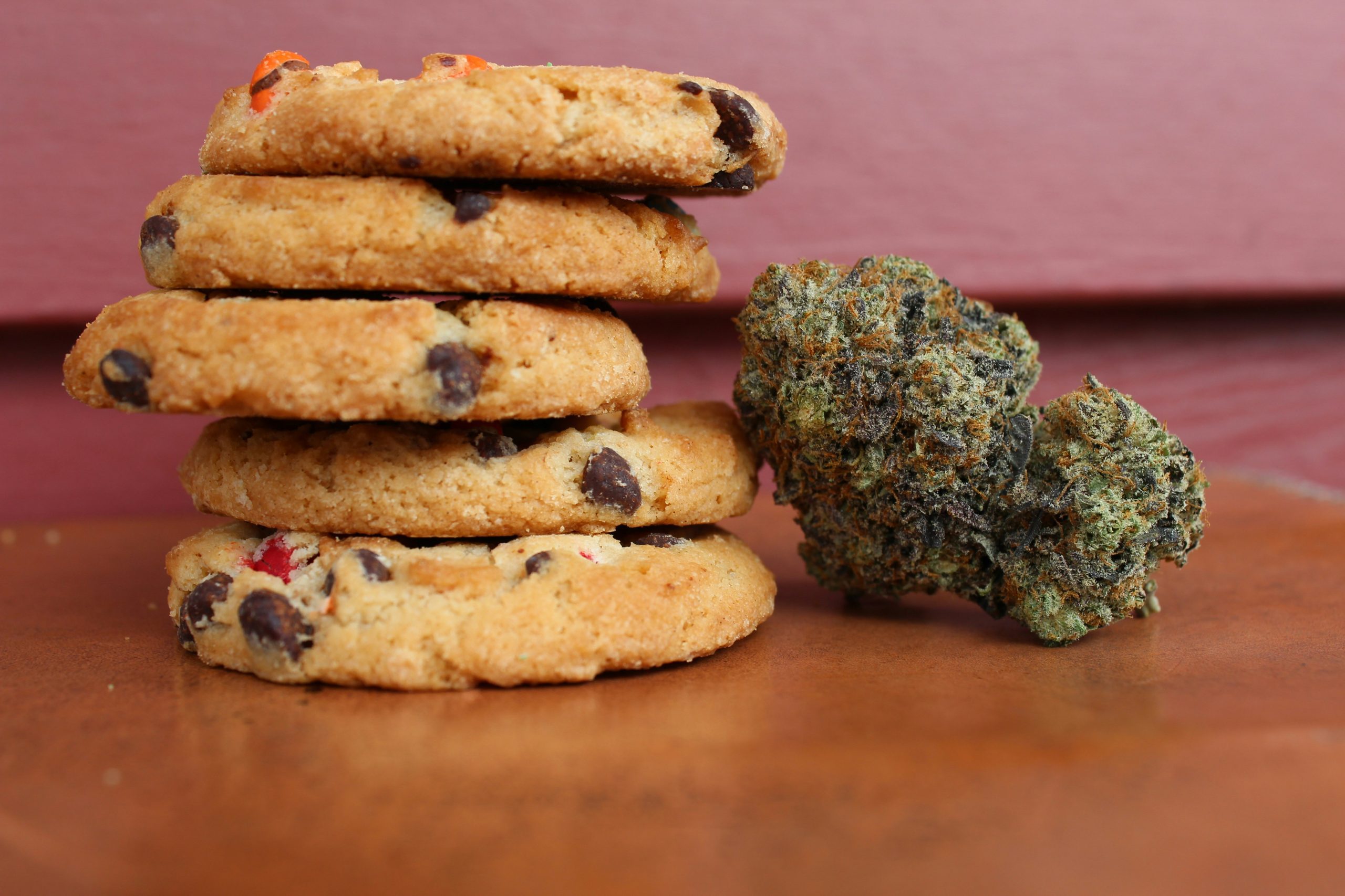A variety of cannabis products including flower, vapes, and edibles.