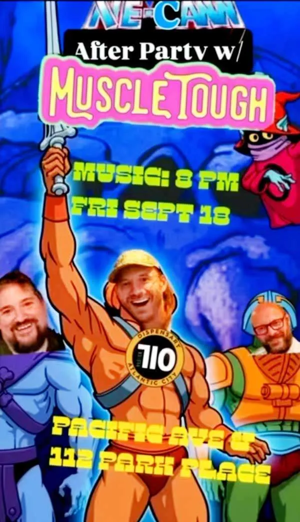 Design 710 is hosting an after party for NECANN 9-18, 8 pm featuring entertainment by Muscle Tough